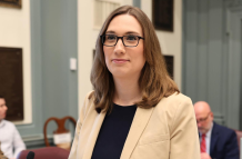 Sarah McBride fue electa por el partido demócrata en su estado Delware.