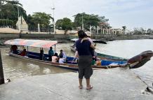 Muelle de la cabecera cantonal de Samborondón