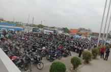 MOTOS RETENIDAS EN DURÁN
