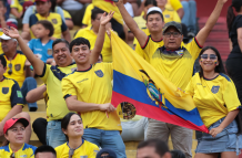 Hinchas de Ecuador