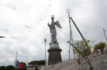 INSTALACION DEL PESEBRE EN EL PANECILLO