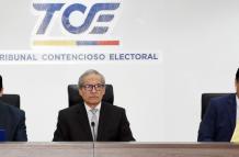 El juez Fernando Muñoz presentó un recurso extraordinario para que la Justicia le restituya la presidencia del TCE.