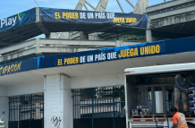 Exteriores del Estadio Metropolitano.