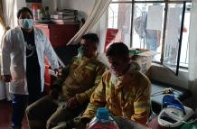 Bomberos en Loja