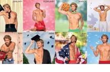 Calendario The merry gentlemen
