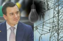 El presidente Daniel Noboa llegó a la Presidencia cuando el país ya experimentaba apagones.