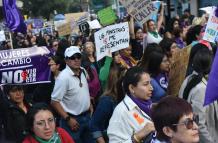 Marcha 25N en Quito