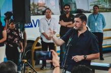 El alcalde de Guayaquil, Aquiles Álvarez, insultó al periodista Diego Arcos en redes sociales.