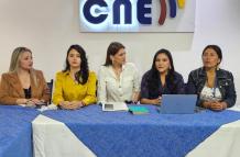 Candidatas a la Vicepresidencia.