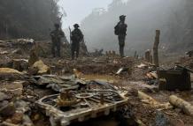 Mundo, Colombia, Militares y policías recuperan una cordillera
