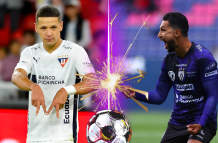 Alex Arce y Jeison Medina ligapro liga de quito e independiente del valle