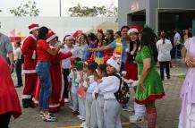 Agasajo navideño en Samborondón