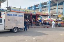 En el sector del mercado de La Libertad se produje el doble crimen