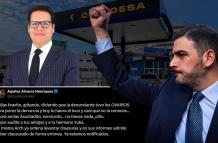 Aquiles Álvarez responde a declaraciones de José Julio Neira, secretario Anticorrupción