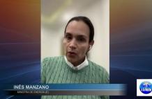 Ministra encargada de Energía, Inés Manzano
