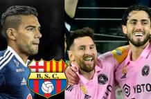 Radamel Falcao o Lionel Messi para la Noche Amarilla 2025.
