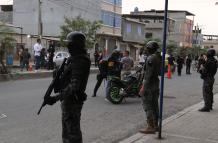 intervención Policial y militar en Durán