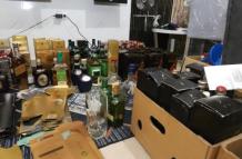 Alcohol adulterado en la Bahía