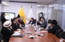 autoridades del sistema de justicia mesa de reforma