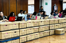 Audiencia en el caso Purga.