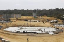 terrenos en donde se construye la primera cárcel de seguridad de Noboa