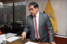 José Suing Nagua, presidente de la Corte Nacional de Justicia