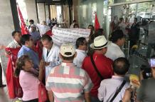 Protestas en el IBIESS