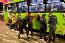 operativos de control en Tumbaco