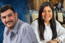 Aquiles Álvarez y Ana Choez