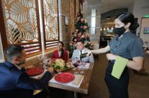 Imagen referencial de actividad en restaurante