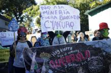 El salvador protesta