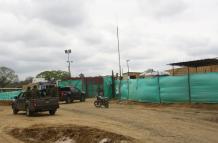 Exteriores de la obra de la Cárcel del Encuentro