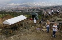 Mundo, Colombia, Hallazgo de osamentas en La Escombrera de Medellín