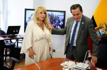 Nubia Vera en la Asamblea