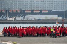 Inmigrantes africanos en Islas Canarias