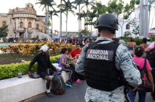 Mundo, México, Guardia Nacional refuerza frontera sur