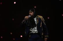 e Bad Bunny en su concierto de cierre de la gira 'Most Wanted Tour', en el coliseo de Puerto Rico, en San Juan (Puerto Rico).