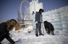 Mundo, China, Harbin lucha por preservar su legado de hielo