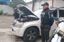 Quito robo autos