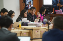 Reinstalación de la audiencia del caso Purga en la Corte Nacional de Justicia.