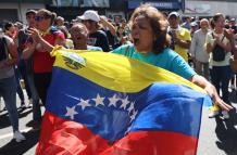 Venezolanos opositores se concentran en Caracas