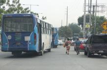 Buses en Guayaquil