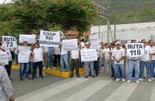 PROTESTA COOPERATIVO RIO AMAZONAS