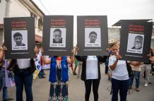 Caminata para exigir justicia por menores de Las Malvinas