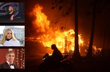 Incendios en Los Ángeles, California, afectan a las estrellas de cine y Tv