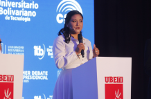 Blanca Sacancela, candidata por CREO.