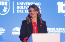 Alejandra Rivas es el binomio de Carlos Rabascall, de la ID.