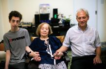 Holocaust survivor Sarolta Gartner (