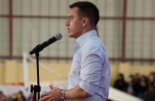 Daniel Noboa viajará a EE.UU., para la investidura de Donald Trump, después del debate presidencial.