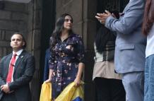 La vicepresidenta Verónica Abad recobró sus funciones tras acción de protección.